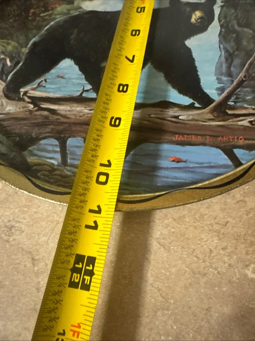 Vtg 1950s Black Bear Metal 11